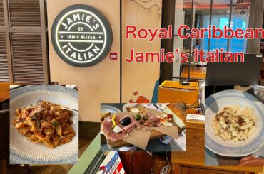 Royal Caribbean Jamie’s Italian Specialty Restaurant by Jamie Oliver Quantum of the Seas Tour