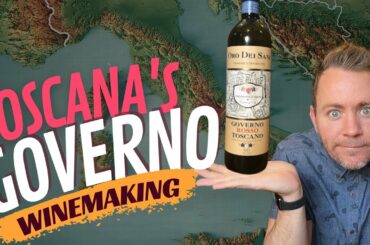 Understanding Tuscan Wine: Governo Winemaking | Oro dei Sani Governo Rosso 2016 | HanDrinksSolo Wine