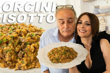 My FATHER WENT WILD For This MUSHROOM RISOTTO!