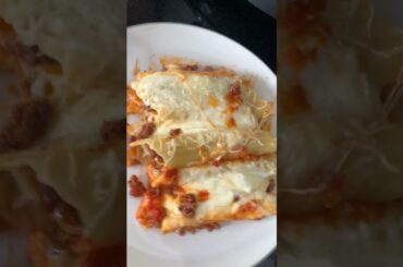 Homemade Manicotti with extra cheese! #food #italianfood #italian #cheese #foodie #homecooking #eat