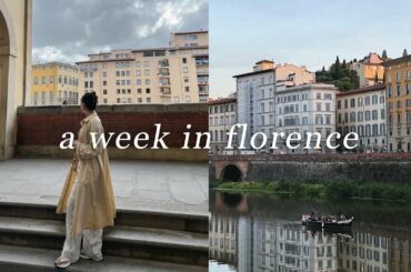 florence italy vlog: vintage shopping, best food & wine! firenze travel guide