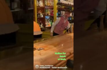 ITALIAN FOR LUNCH at Isola #italianfood #shorts #foodie #seafood #roses_travelgram