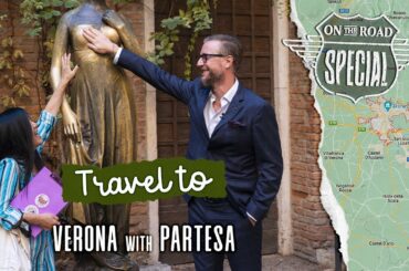 Romeo, Juliet & wine in Verona Italy, travelvlog, interview w/ Alessandro Rossi, 'Partesa for Wine'