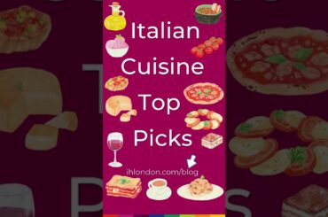 Italian Cuisine - Top Picks