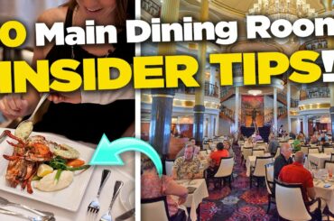 10 insider tips for Royal Caribbean's main dining room