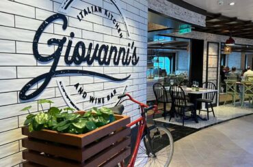 ACTUAL MENU GIOVANNI’S ITALIAN KITCHEN ON ROYAL CARIBBEAN cruise updated food choices vlog