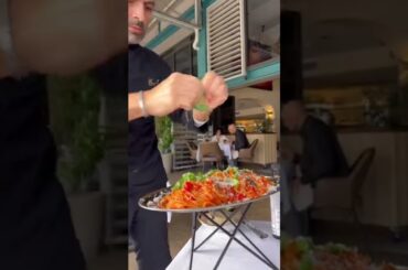 POV: Michelin Star Chef serving you amazing Italian food! #shorts