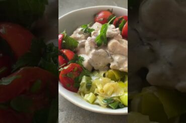 Italian vegan food. Gnocchi with walnut sauce  #vegan  #veganfood #plantbased