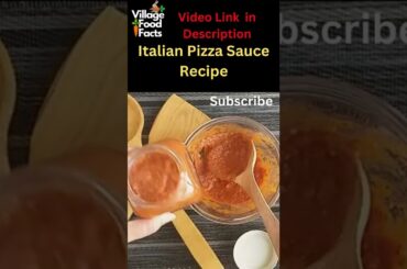Pizza Sauce Recipe | Italian Pizza Sauce Recipe | Professional Pizza Sauce #shorts