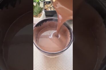 Italian Hot Chocolate Recipe #shorts