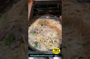 #cookingwithCPR #shorts #steakalfredo #SingleMomVSFixerupper  #recipes