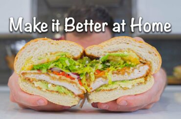 I Recreated My Favorite Childhood Sandwich | Ultimate Chicken Schnitzel Sandwich