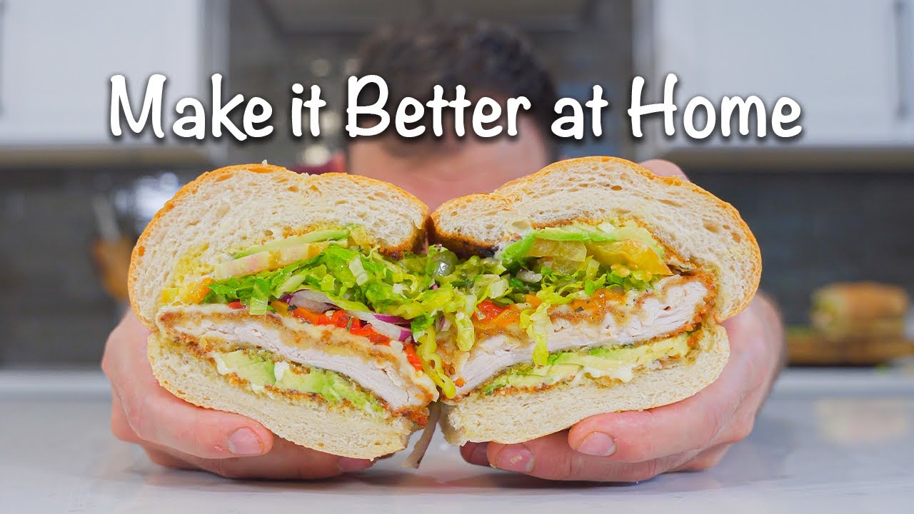 I Recreated My Favorite Childhood Sandwich | Ultimate Chicken Schnitzel Sandwich I Recreated My Favorite Childhood Sandwich | Ultimate Chicken Schnitzel Sandwich