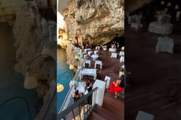 The magical restaurant in Italy #shorts #youtubeshorts