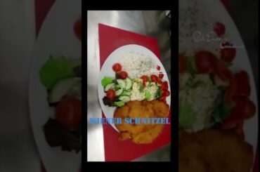 Wiener Schnitzel with Salad - Italian Food