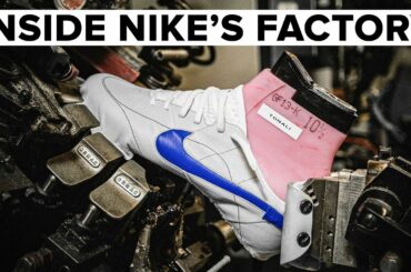 Nike FINALLY let us into their football boot factory