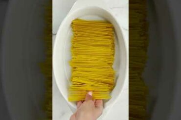 Oven Baked Spaghetti | tiktok by fooddolls
