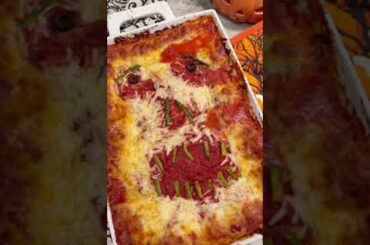 Episode 5- Halloween food for boys & ghouls- scary lasagna #shorts30