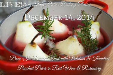 LIVE! from ITALY: Online Cooking Classes, Season 2 Episode 1