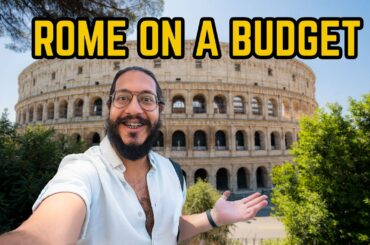 TRAVEL ROME ON A BUDGET - Things to do and where to eat!