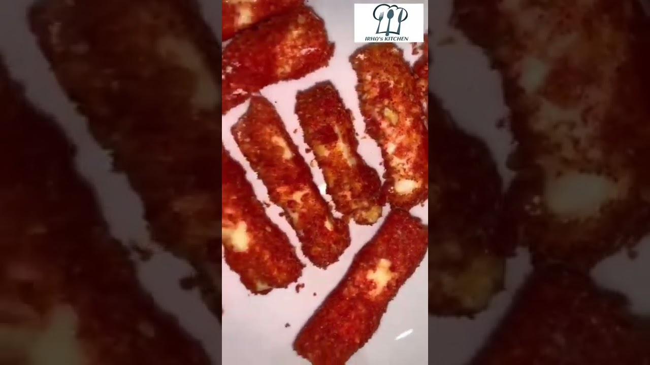 Mozzarella Cheese Sticks with Cheetos Shorts Mozzarella Cheese Sticks with Cheetos Shorts