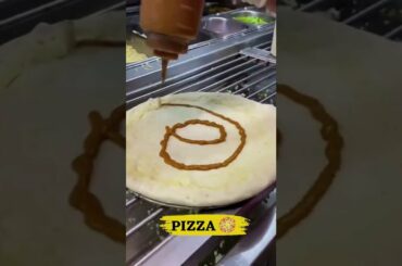 Cheesy Veg Pizza Recipe | Street Food India #shorts