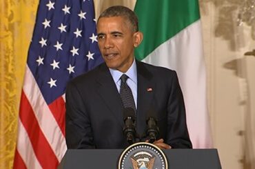 Obama Jokes About Sampling Italian Wine