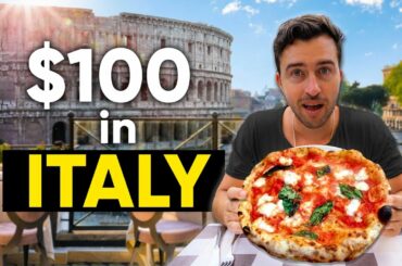What Can $100 Get in ITALY !?