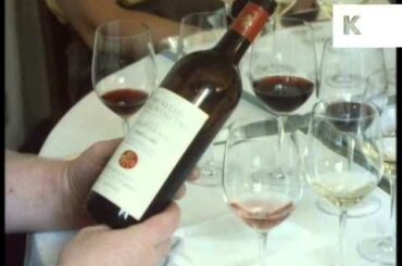 Early 1980s Italy Wine Tasting, Archive Footage