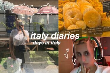italy diaries: wedding, exploring the city, gaming, restaurant hopping, etc.