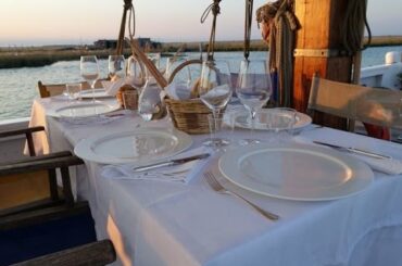 Dining on the Eolo in the Venetian Lagoon
