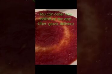 The Best recipe | pizza salsiccia | italian ricetta , pesto, scaglia di grana | #shorts