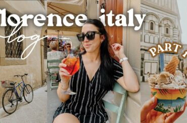 ITALY VLOG: FLORENCE {part 1} | food recommendations, galleria dell'accademia, ponte vecchio
