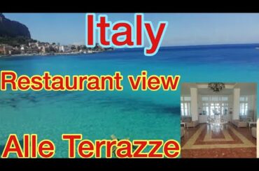 #Italy Palermo Restaurant Alle Terrazze #resturant Views #