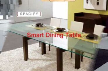 Italian Dining Tables - Extendable dining table, Modern extendable dining table at Spacify.com