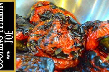 Roasted Peppers | Cooking Italian with Joe