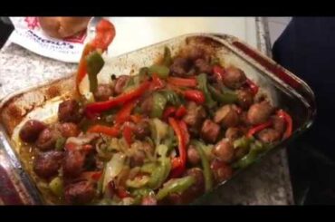 How to Make Italian Sausage and Peppers with the Italian Cooking Guy