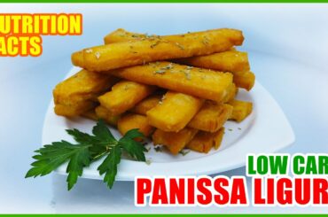 LOW CARB PANISSA LIGURE - ITALIAN CUISINE