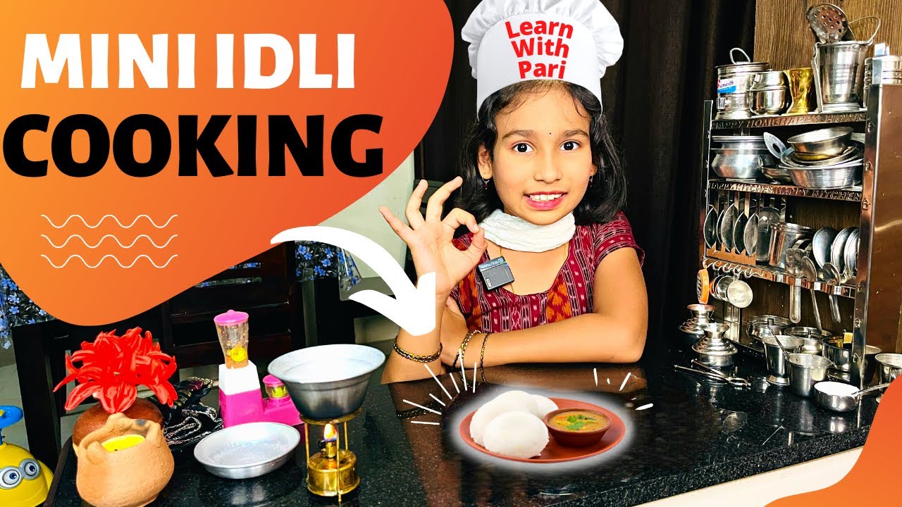 Real Mini Idli Cooking | #LearnWithPari Real Mini Idli Cooking | #LearnWithPari