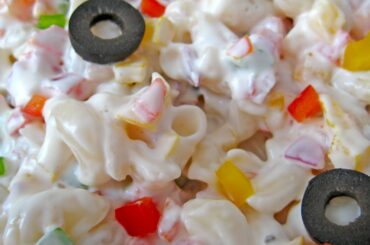 Creamy Pasta Salad Recipe From Italian Cuisine By Sameer Goyal @ ekunji.com