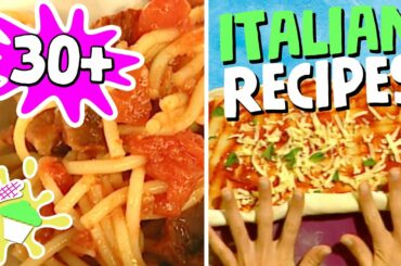 Fun Italian Recipes! | How to Make | Tasty Cooking Recipes For Kids