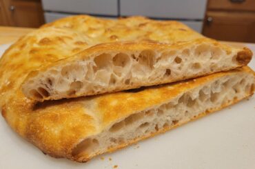 Pizza Bianca inspired by a fantastic visit to Rome.