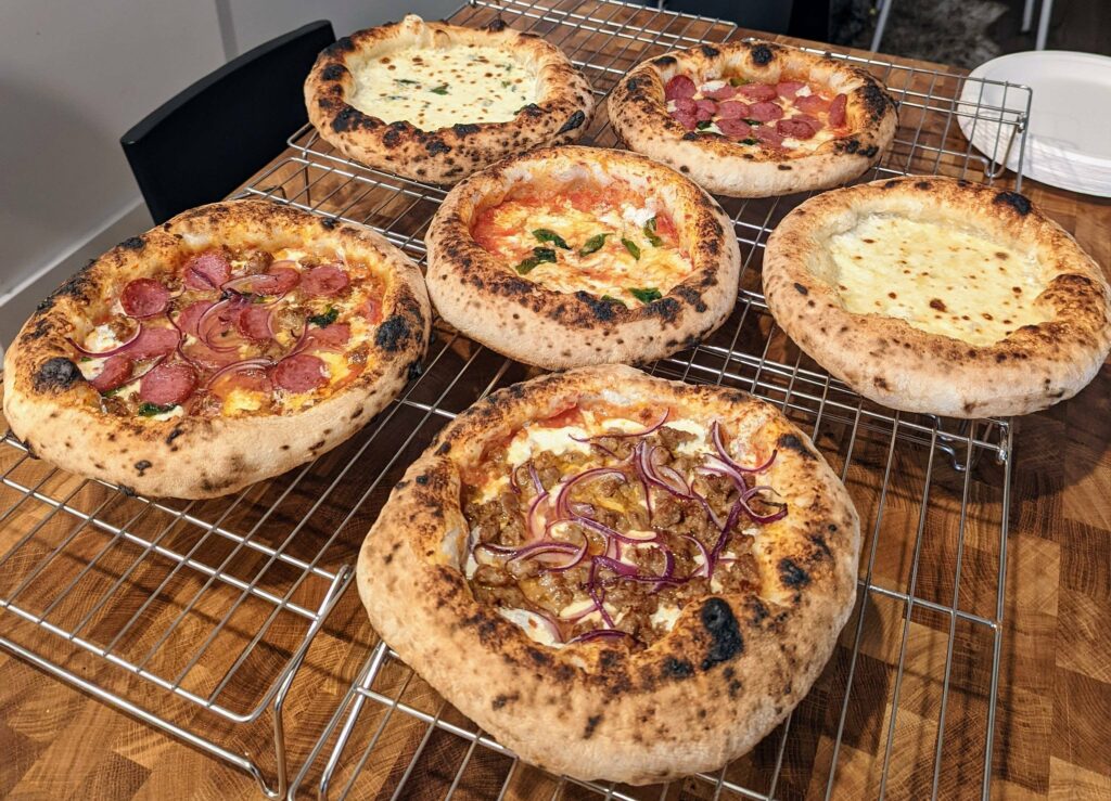 more canotto style pizza using the Roccbox
