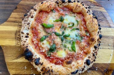 Traditional Margherita pizza today.