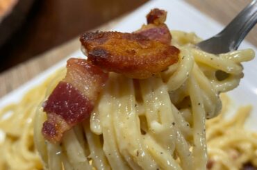 I love practicing my carbonara!
