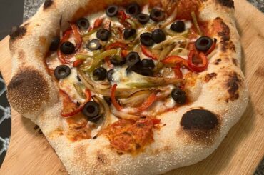 Don’t have a pizza oven but it turned out really well