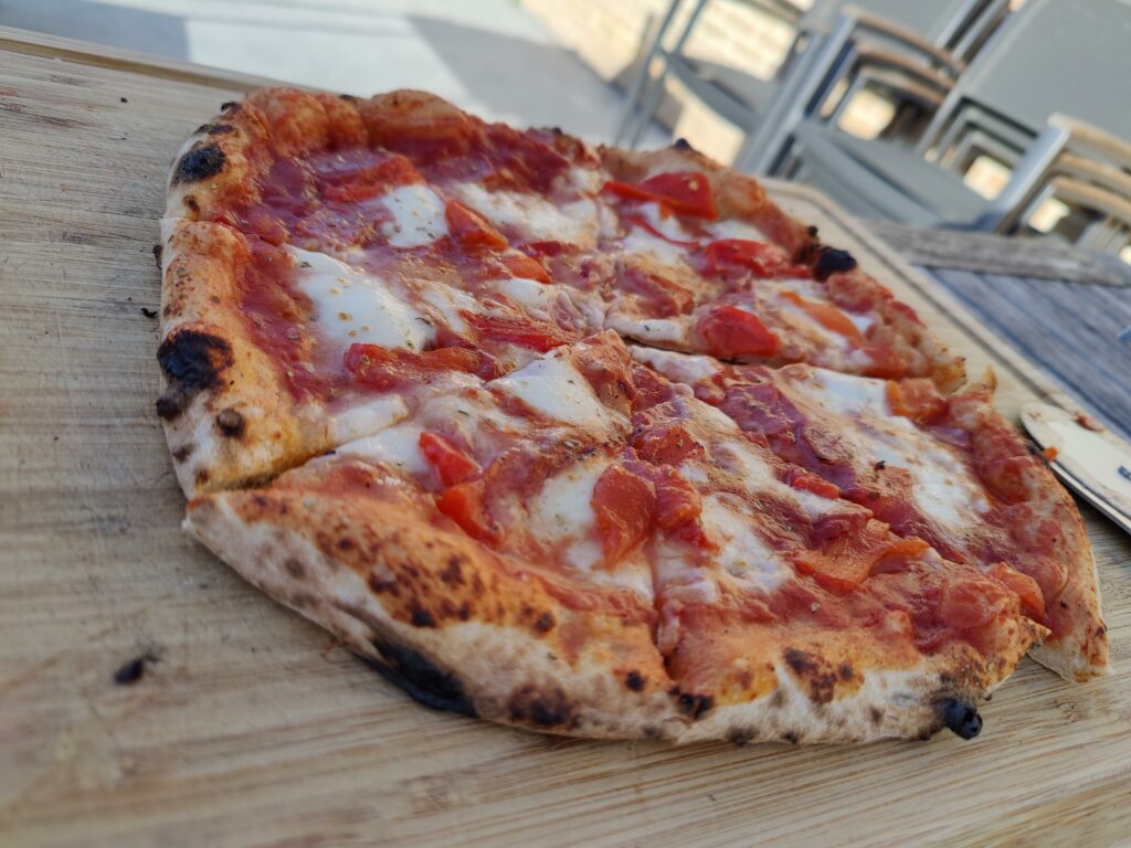 Adding oiled peppers really adds flavor! Done in Vonken Mini