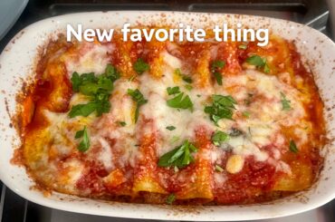 Tried my hand at Cannelloni