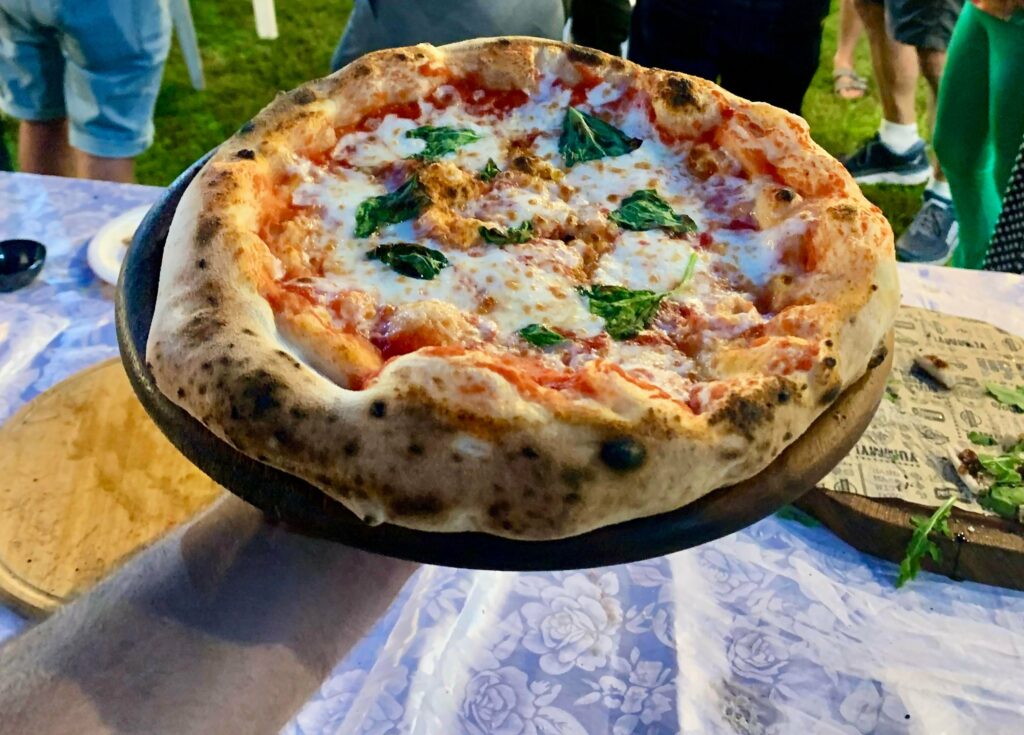 Margherita after a two day poolish