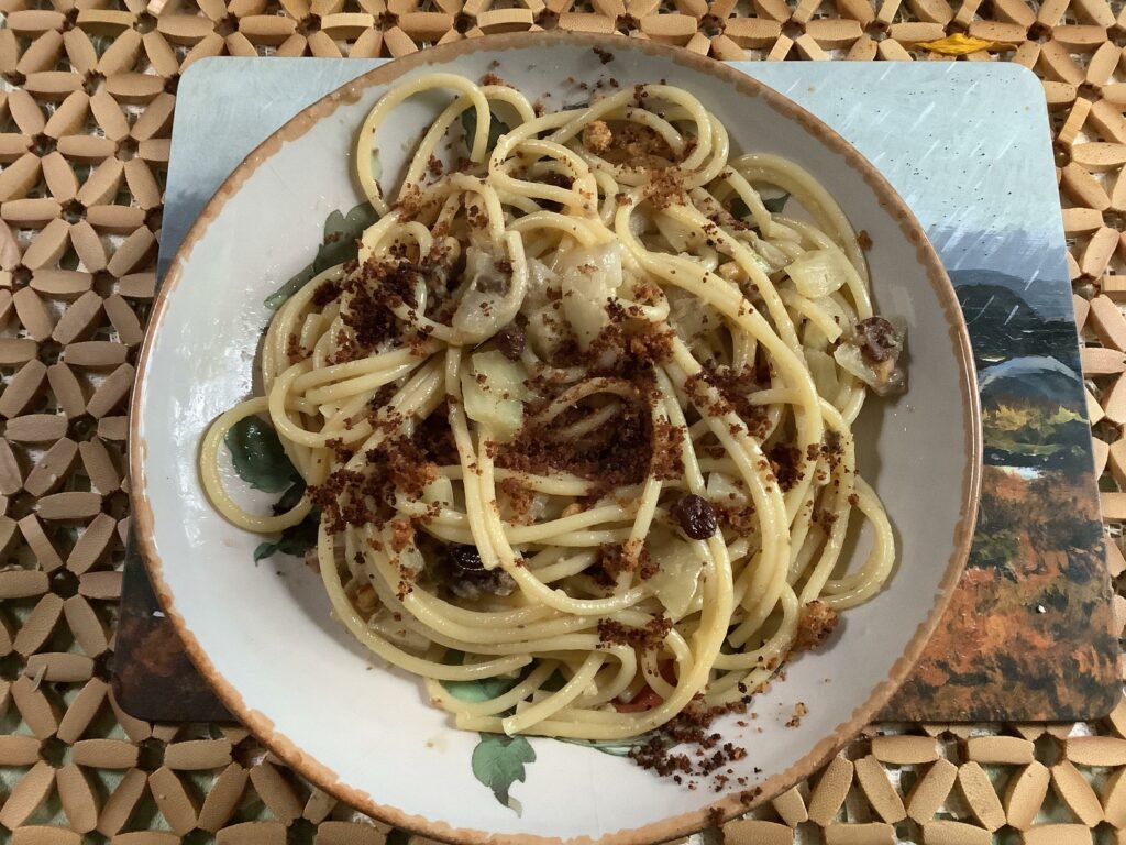 Bucatini con le Sarde